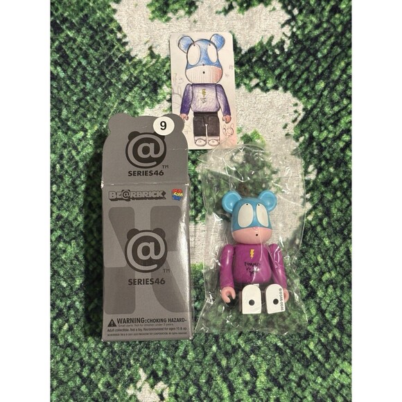 Medicom Bearbrick Series 46 "Edgar Plans" - Secret 100% Be@rbrick - Picture 1 of 5